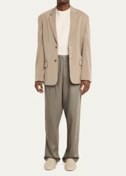 MaglianoMen's Lyocell Peoples Pleated Wide-Leg Pants