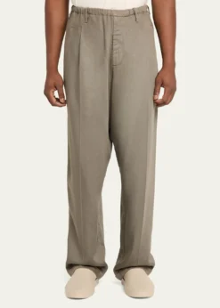 MaglianoMen's Lyocell Peoples Pleated Wide-Leg Pants