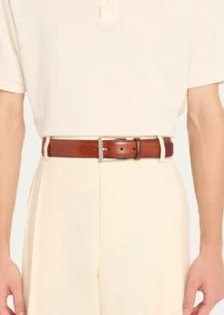 MagnanniMen's Rocas Pebbled Leather Belt