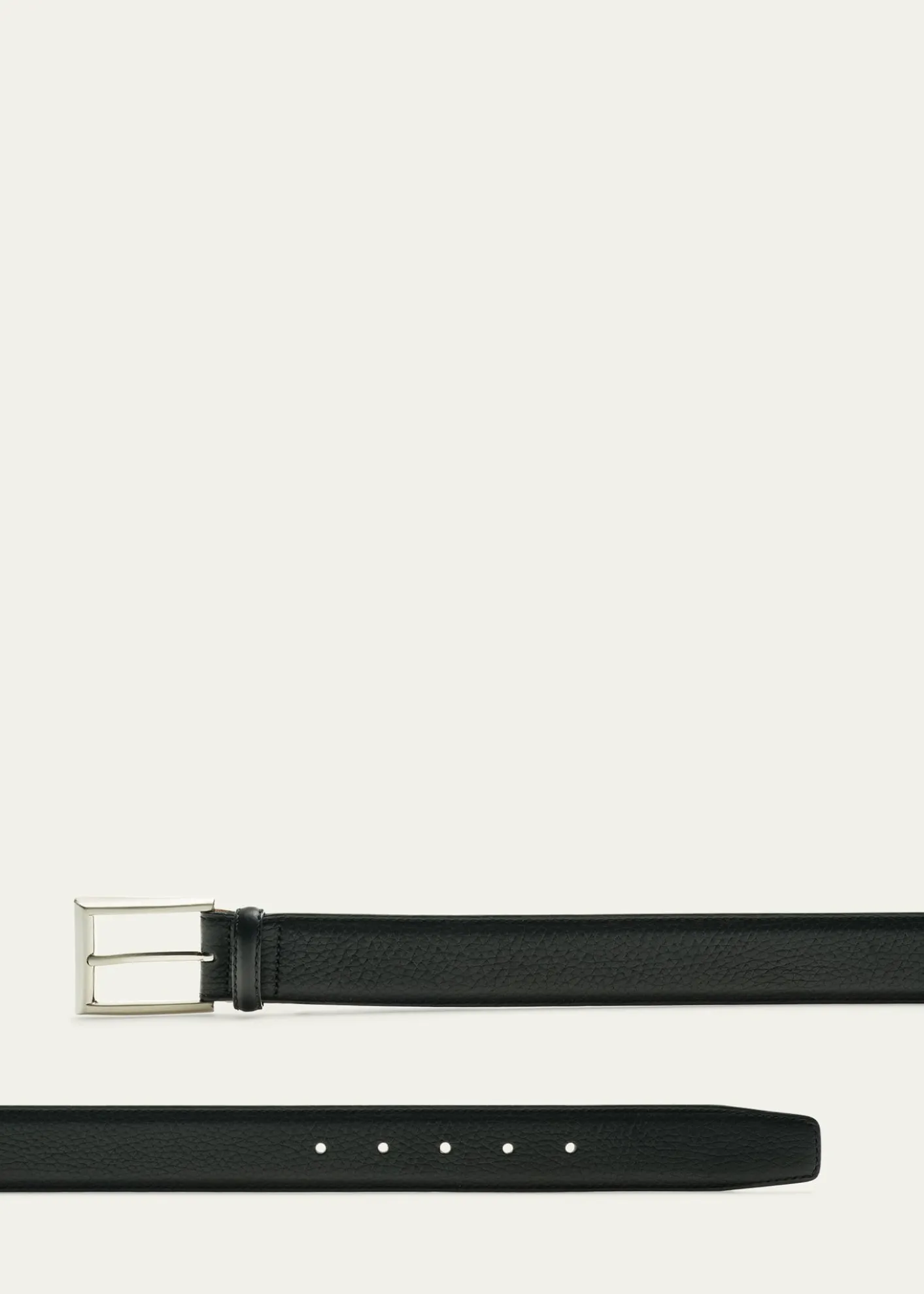 MagnanniMen's Rocas Pebbled Leather Belt