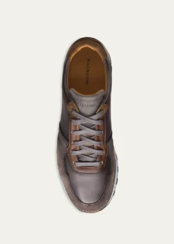 MagnanniMen's Arco Leather Runner Sneakers