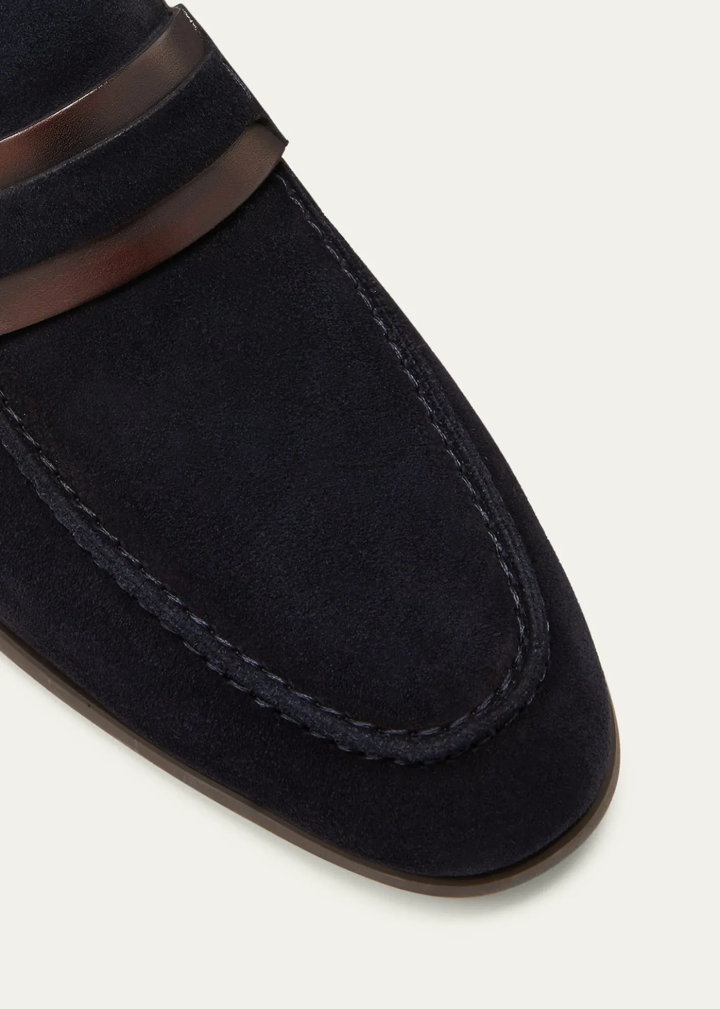 MagnanniMen's Daniel Suede Penny Loafers