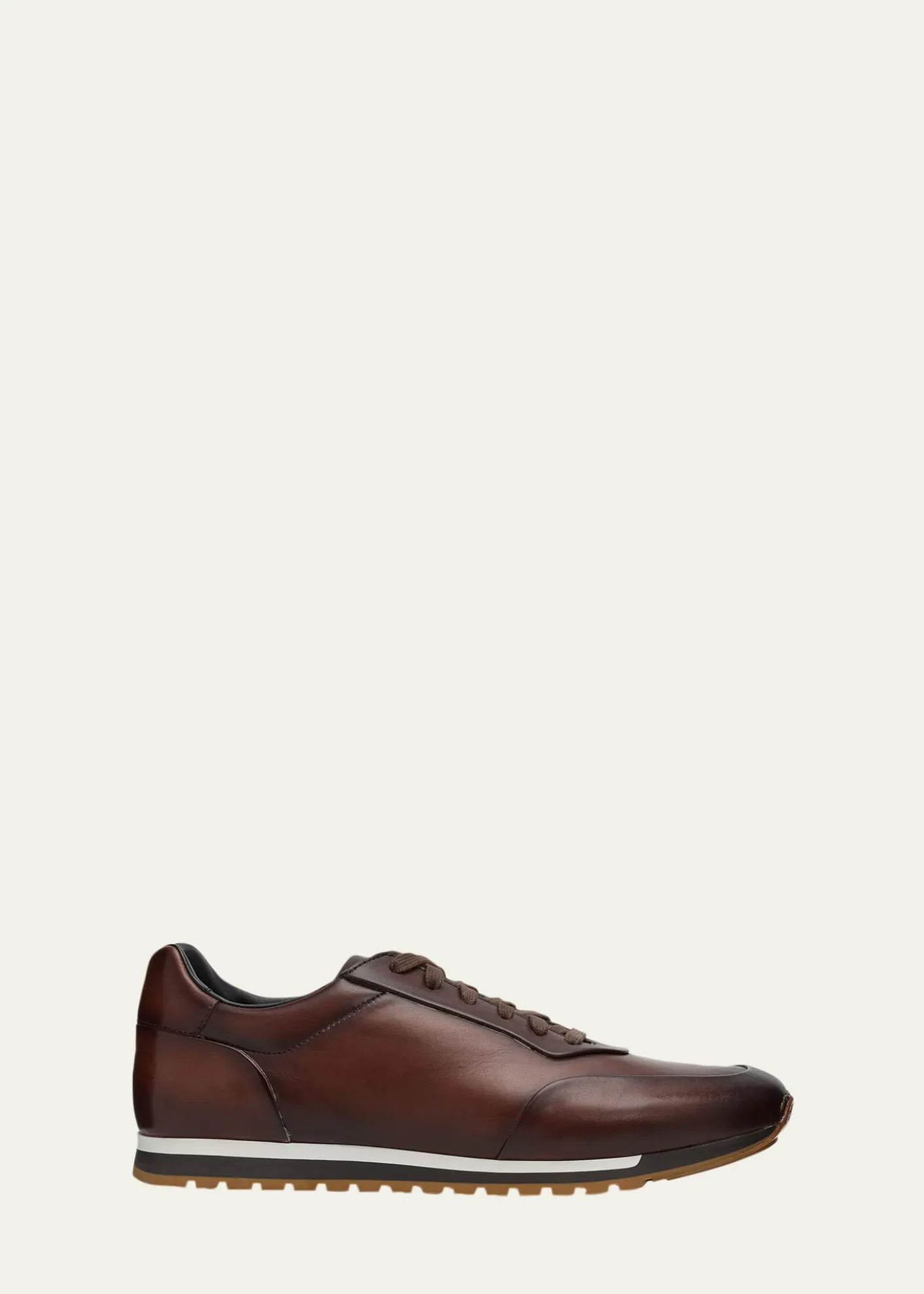 MagnanniMen's Ibiza II Leather Low-Top Sneakers