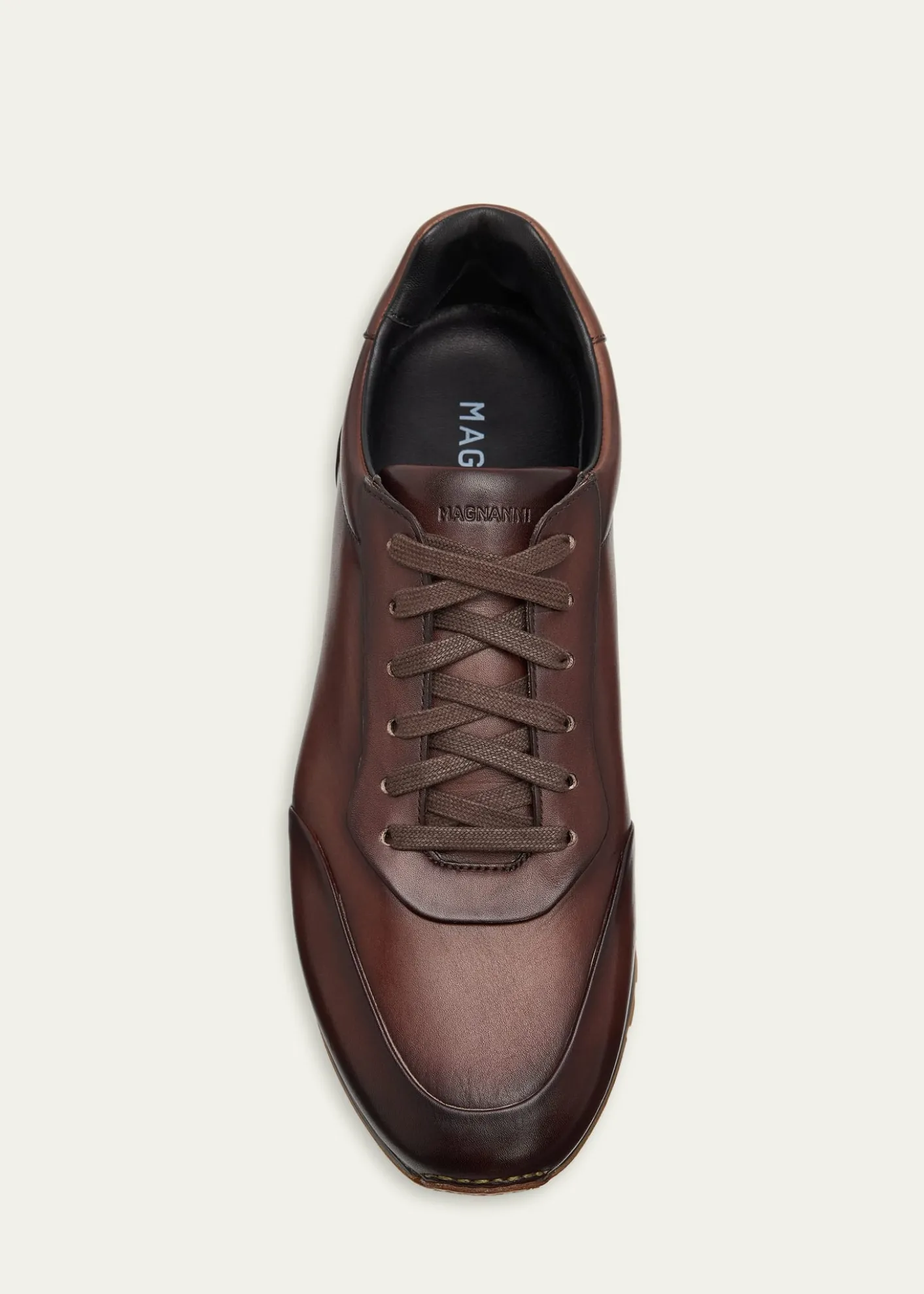 MagnanniMen's Ibiza II Leather Low-Top Sneakers
