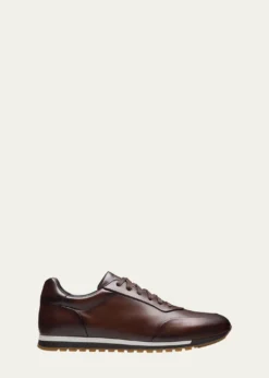 MagnanniMen's Ibiza II Leather Low-Top Sneakers
