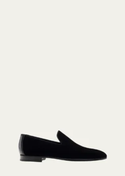 MagnanniMen's Jareth Velvet Venetian Loafers