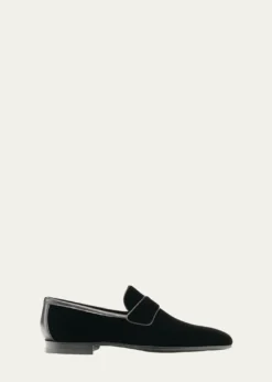 MagnanniMen's Jasper Velvet Formal Loafers