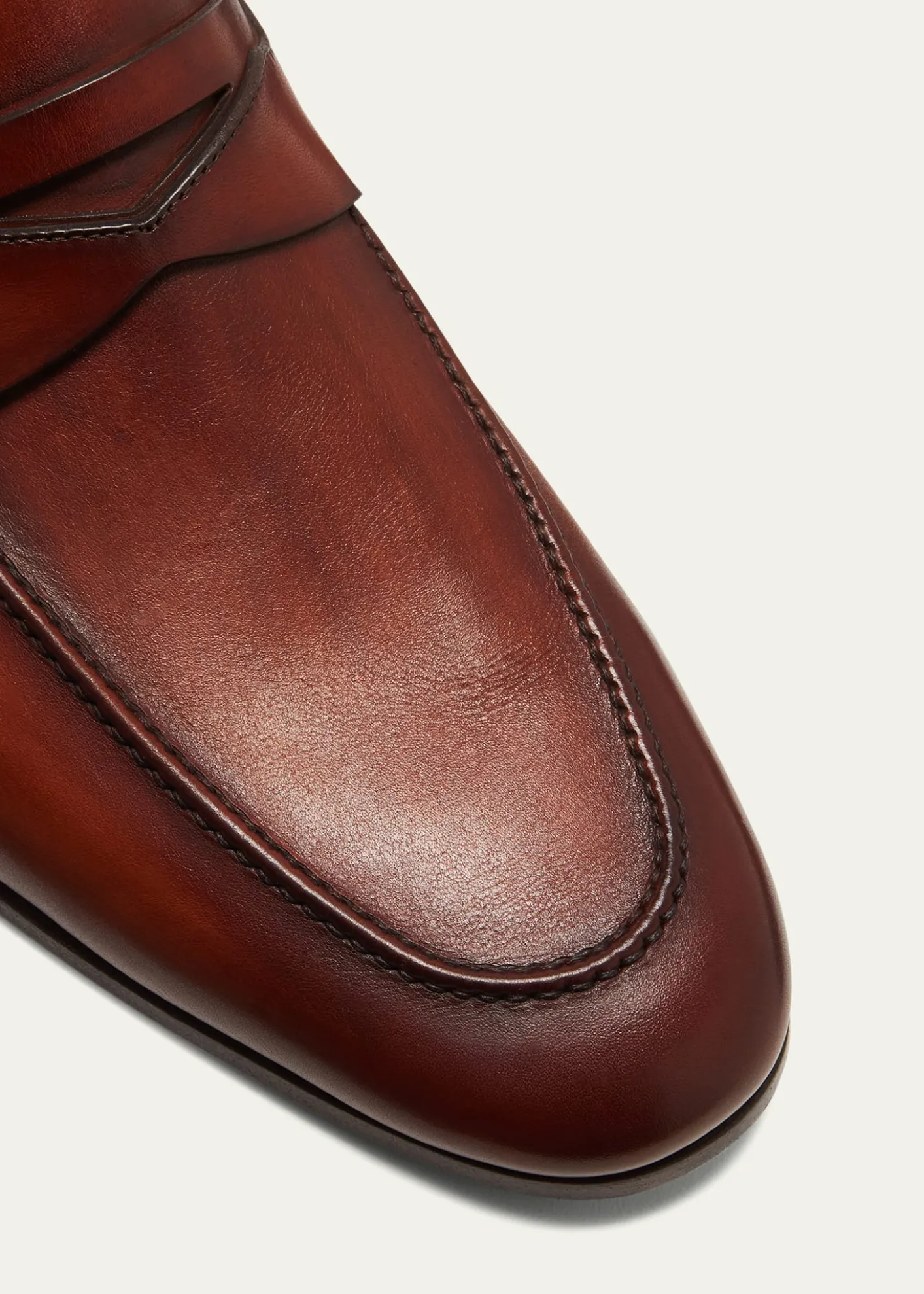 MagnanniMen's Sasso Leather Penny Loafers