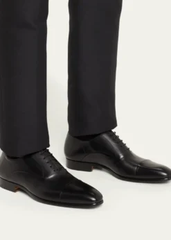 MagnanniMen's Segovia Cap-Toe Leather Oxfords