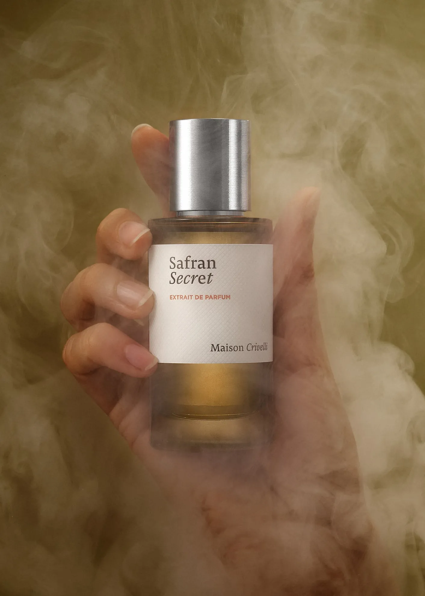 Maison CrivelliSafran Secret Extrait de Parfum, 3.4 oz.