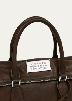 Maison Margiela5AC Loved To Death Calf Leather Medium Top Handle Bag