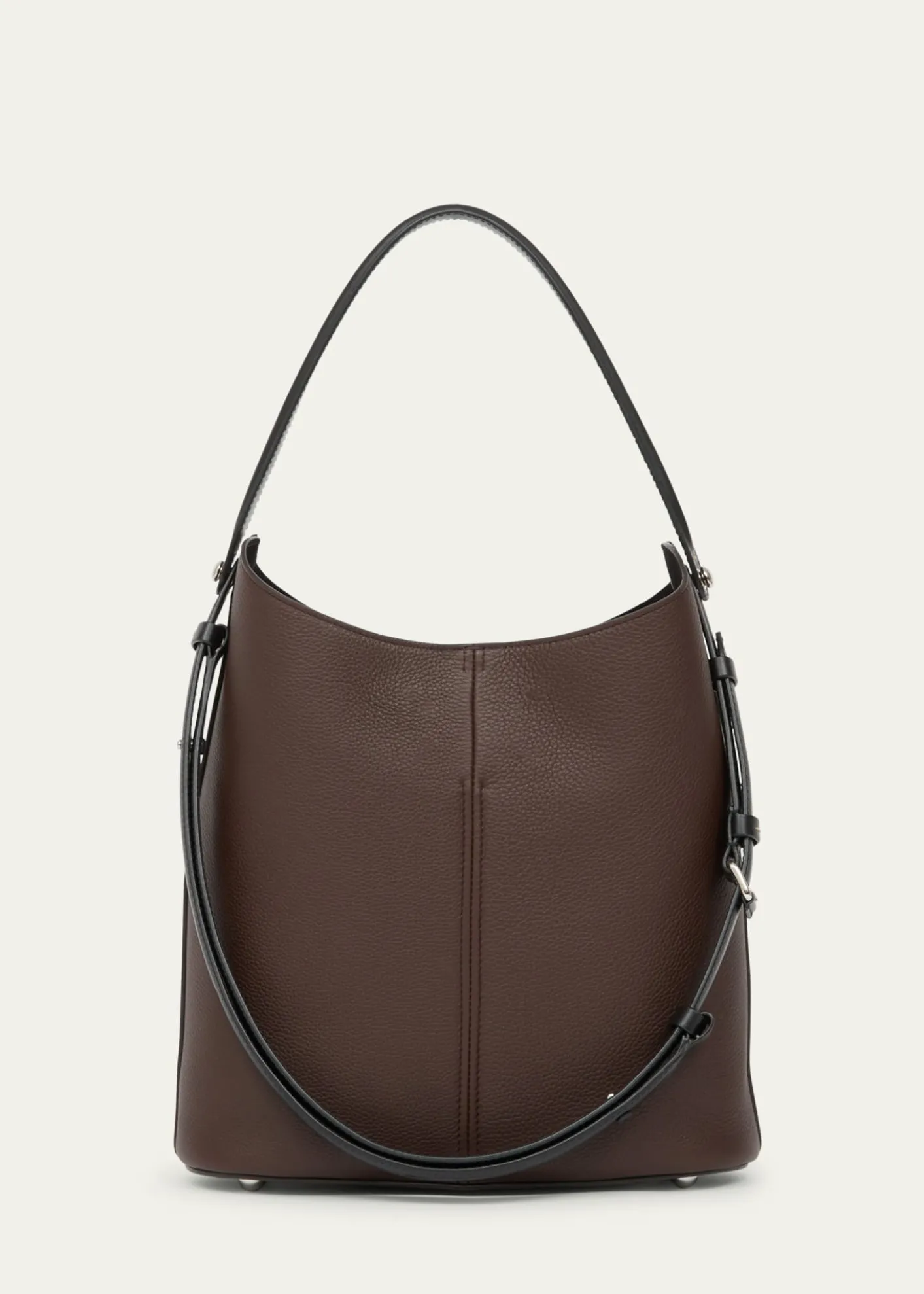 Maison MargielaDress-Age Leather Hobo Bag