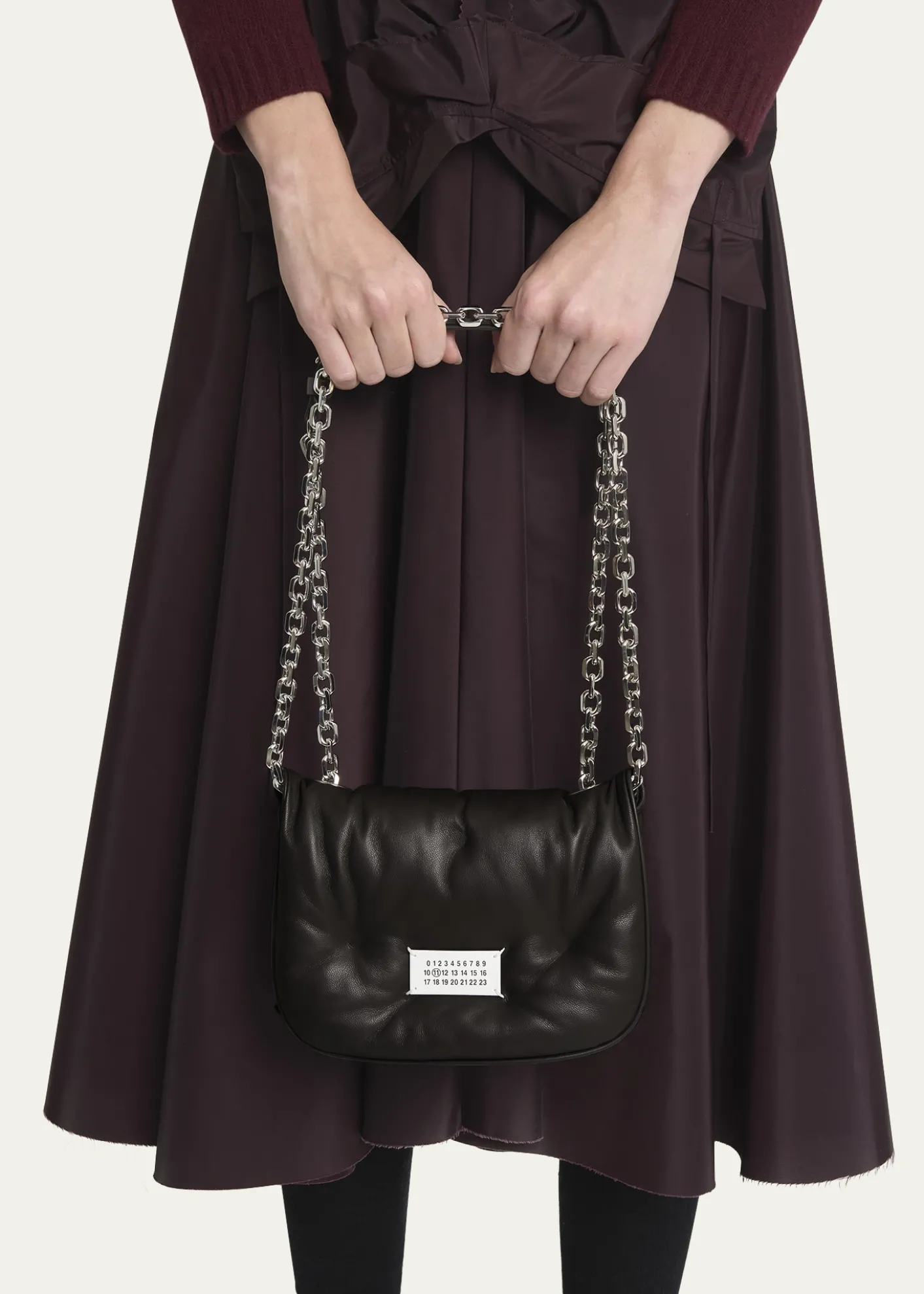 Maison MargielaGlam Slam Small Flap Shoulder Bag