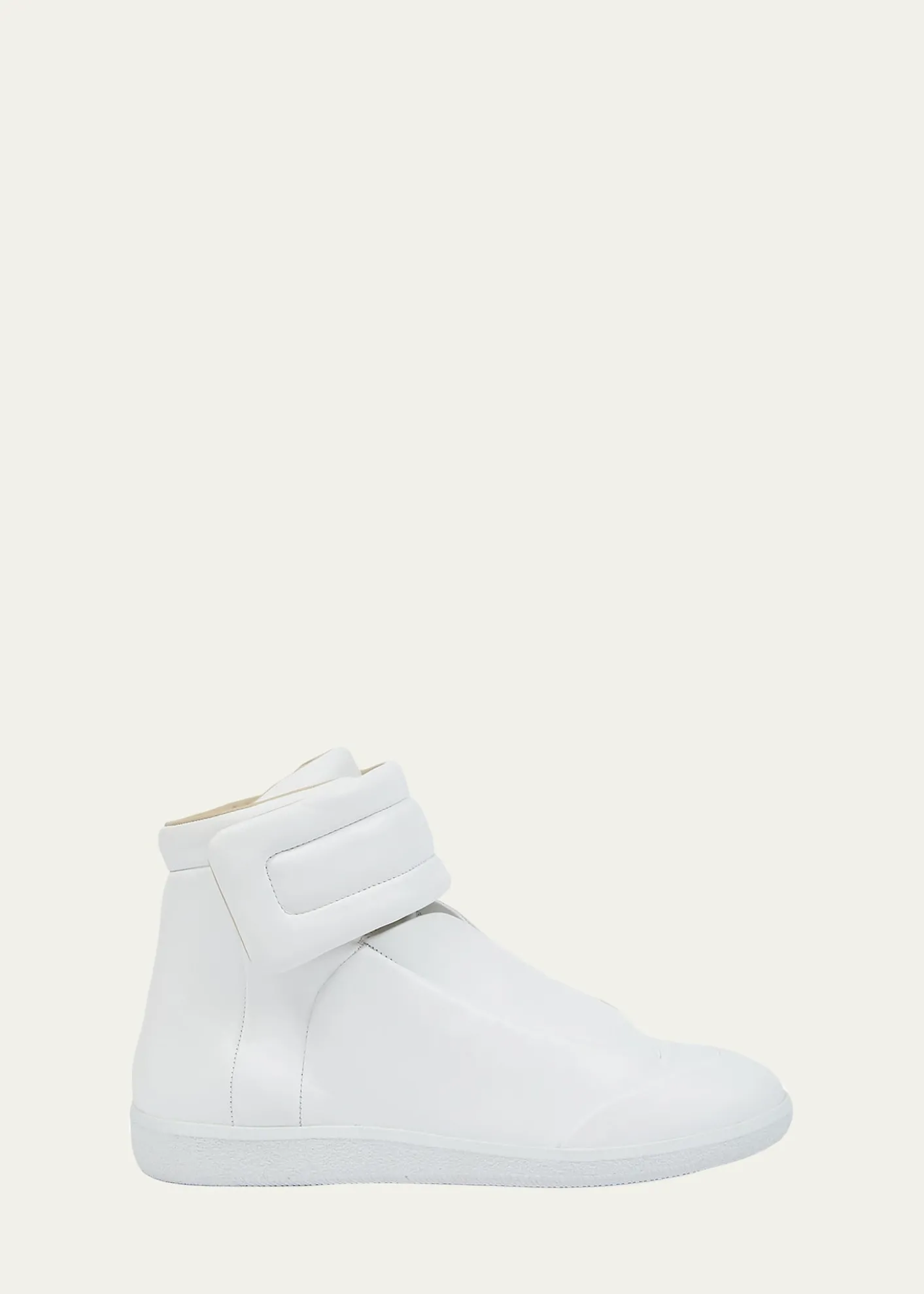Maison MargielaMen's Future Leather High-Top Sneakers