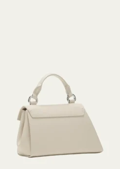 Maison MargielaSnatched Micro Asymmetric Top-Handle Bag