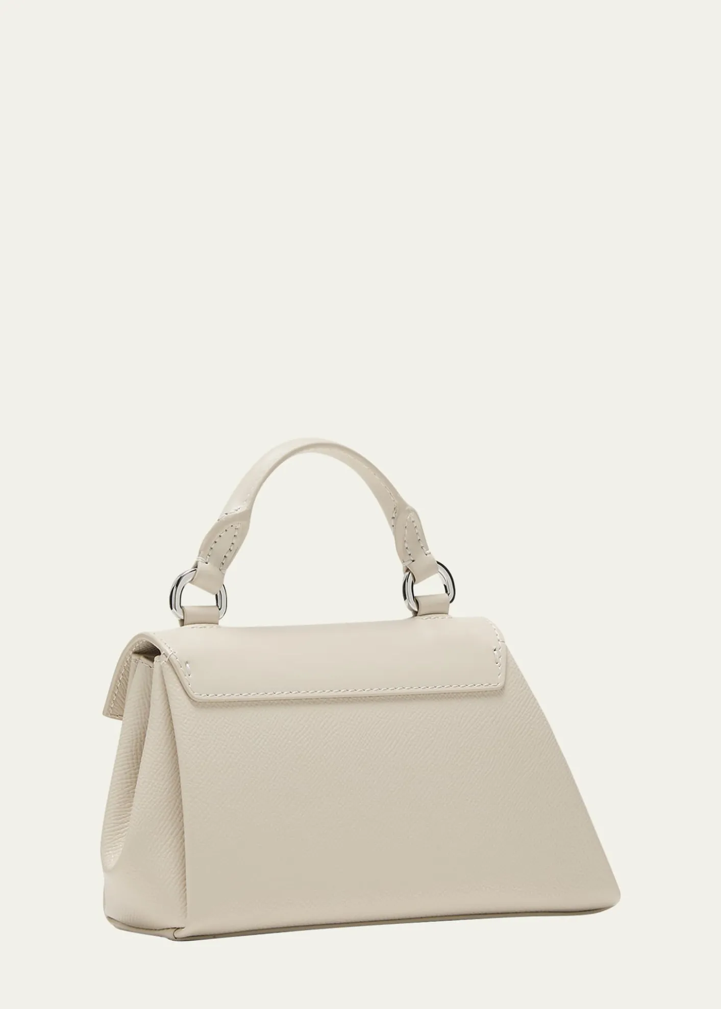 Maison MargielaSnatched Micro Asymmetric Top-Handle Bag