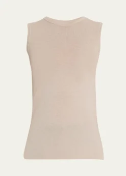 Majestic FilaturesCashmere Crewneck Tank Top
