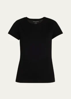 Majestic FilaturesCrewneck Organic Cotton T-Shirt