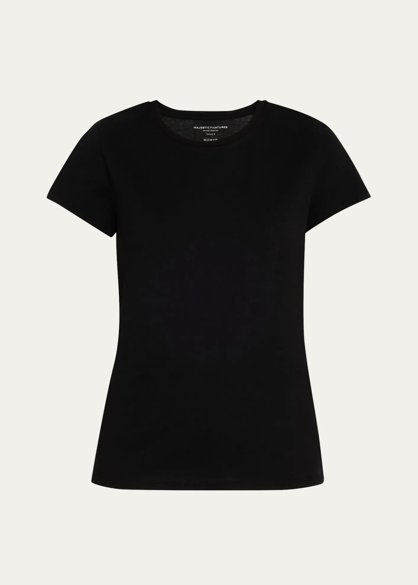 Majestic FilaturesCrewneck Organic Cotton T-Shirt