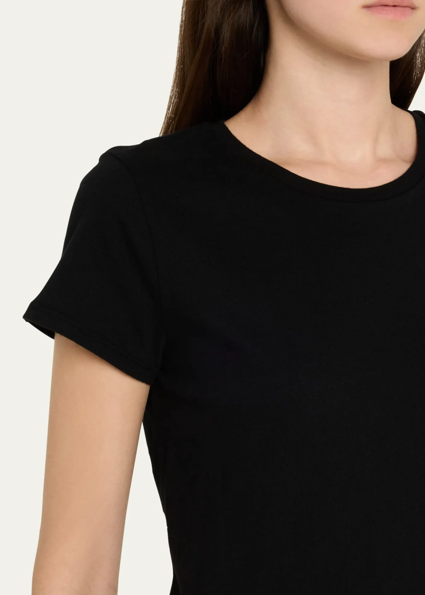 Majestic FilaturesCrewneck Organic Cotton T-Shirt