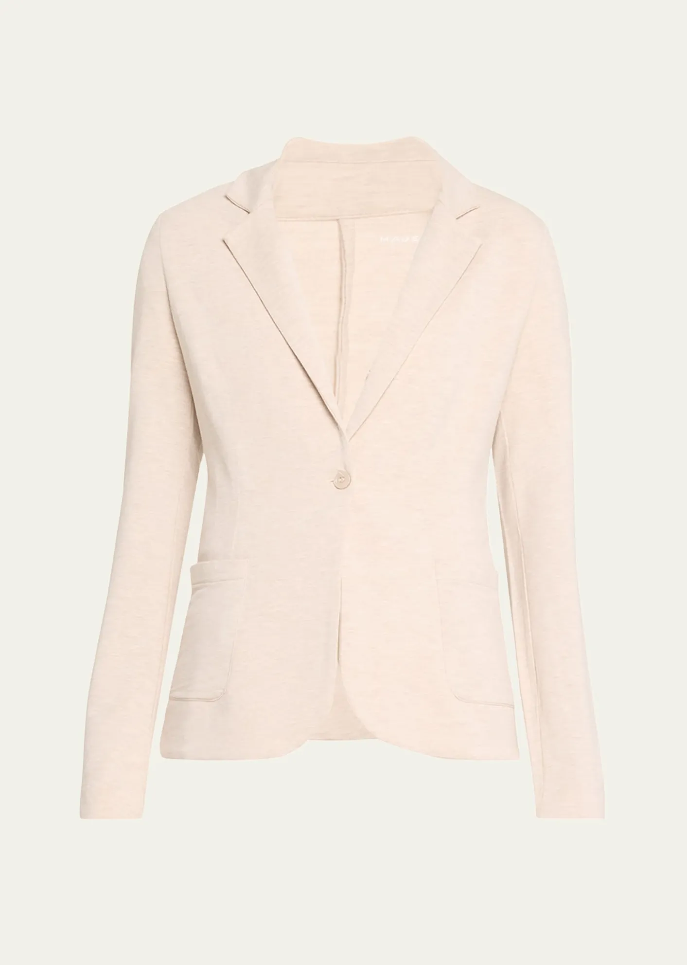 Majestic FilaturesFrench Terry One-Button Blazer