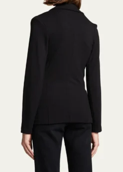 Majestic FilaturesFrench Terry One-Button Blazer
