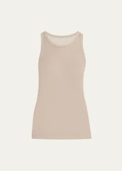 Majestic FilaturesLyocell Cotton Baby Rib Knit Tank