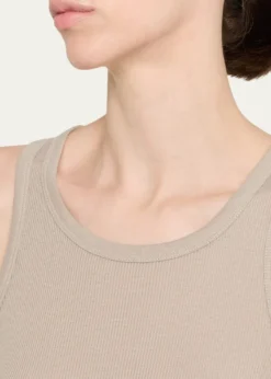 Majestic FilaturesLyocell Cotton Baby Rib Knit Tank