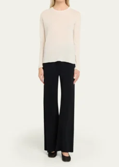 Majestic FilaturesMachine Washable Cashmere Crewneck Pullover