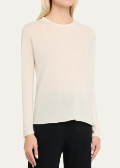 Majestic FilaturesMachine Washable Cashmere Crewneck Pullover
