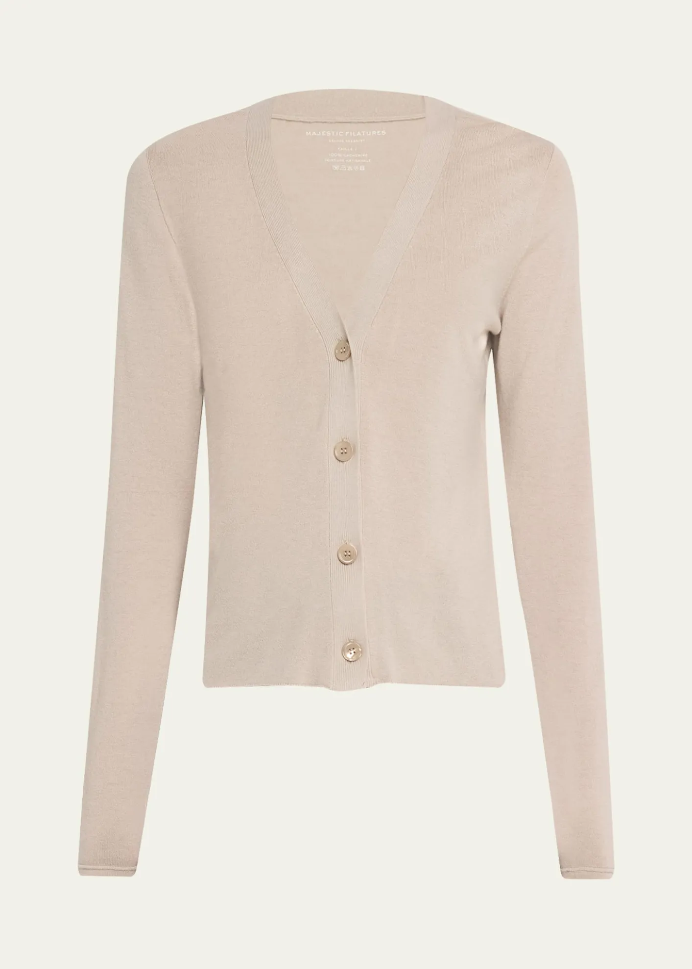 Majestic FilaturesMachine Washable Knit Cardigan