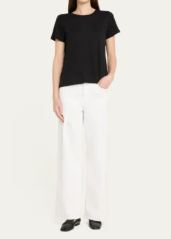 Majestic FilaturesShort-Sleeve Semi-Relaxed Crewneck T-Shirt
