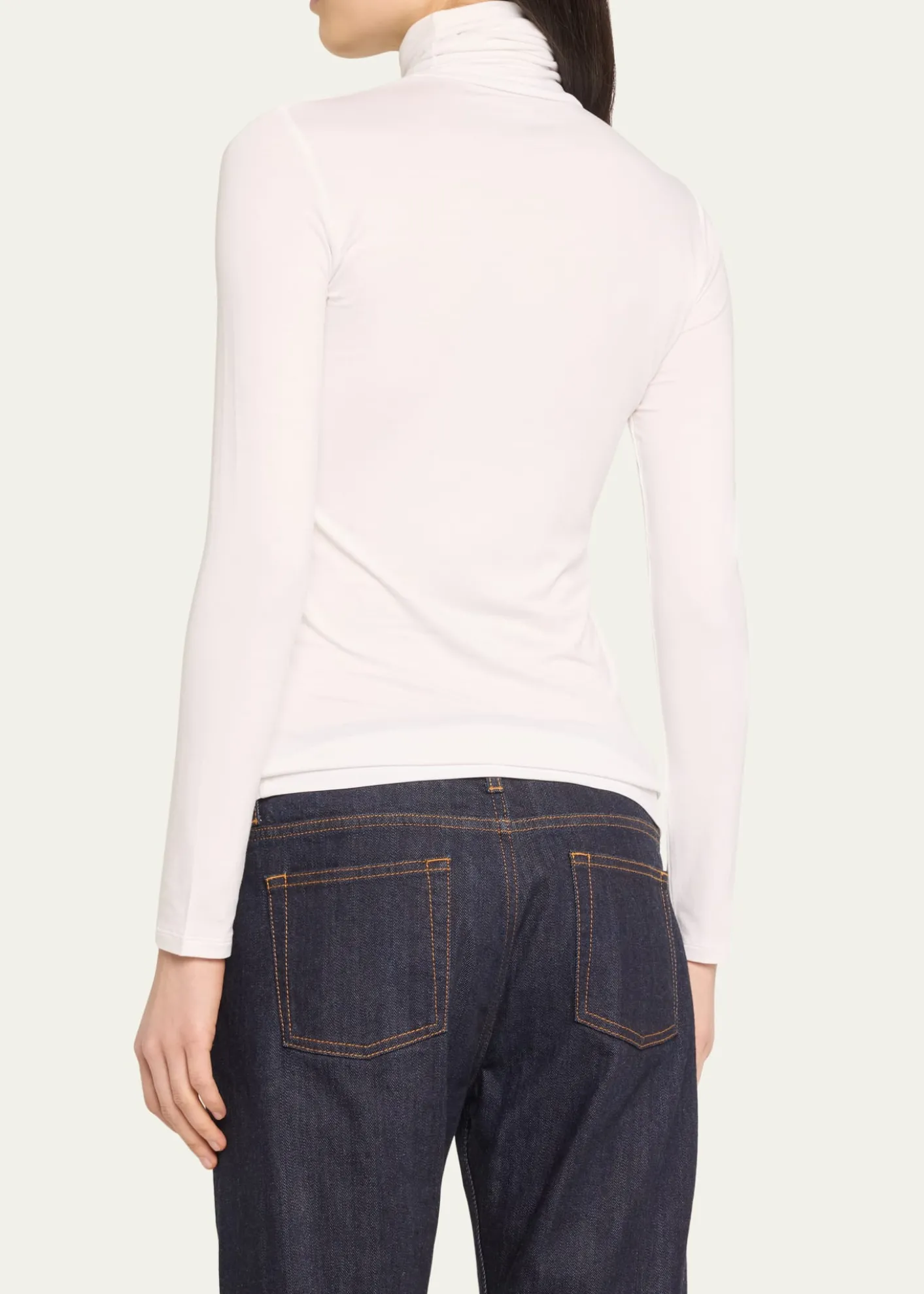 Majestic FilaturesSoft Touch Long-Sleeve Turtleneck