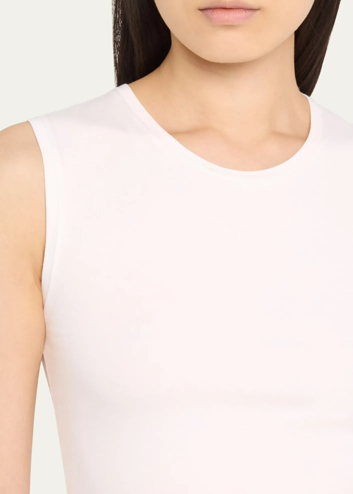 Majestic FilaturesSoft Touch Sleeveless Crew