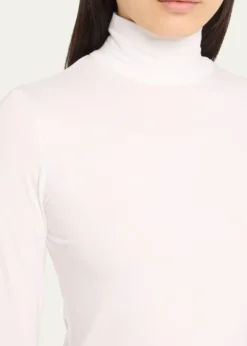 Majestic FilaturesSoft Touch Mock Turtleneck Top
