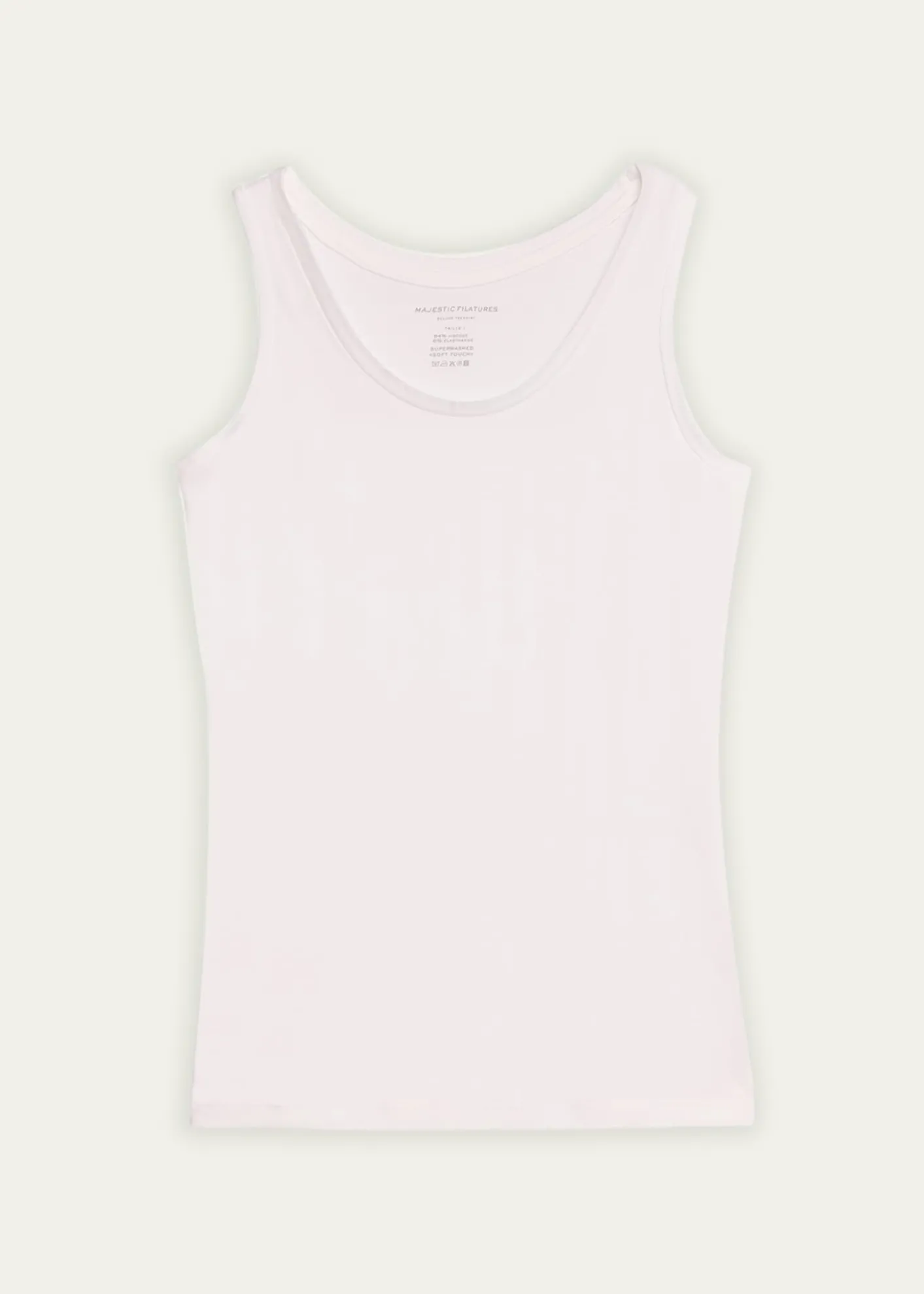 Majestic FilaturesSoft Touch Scoop-Neck Tank