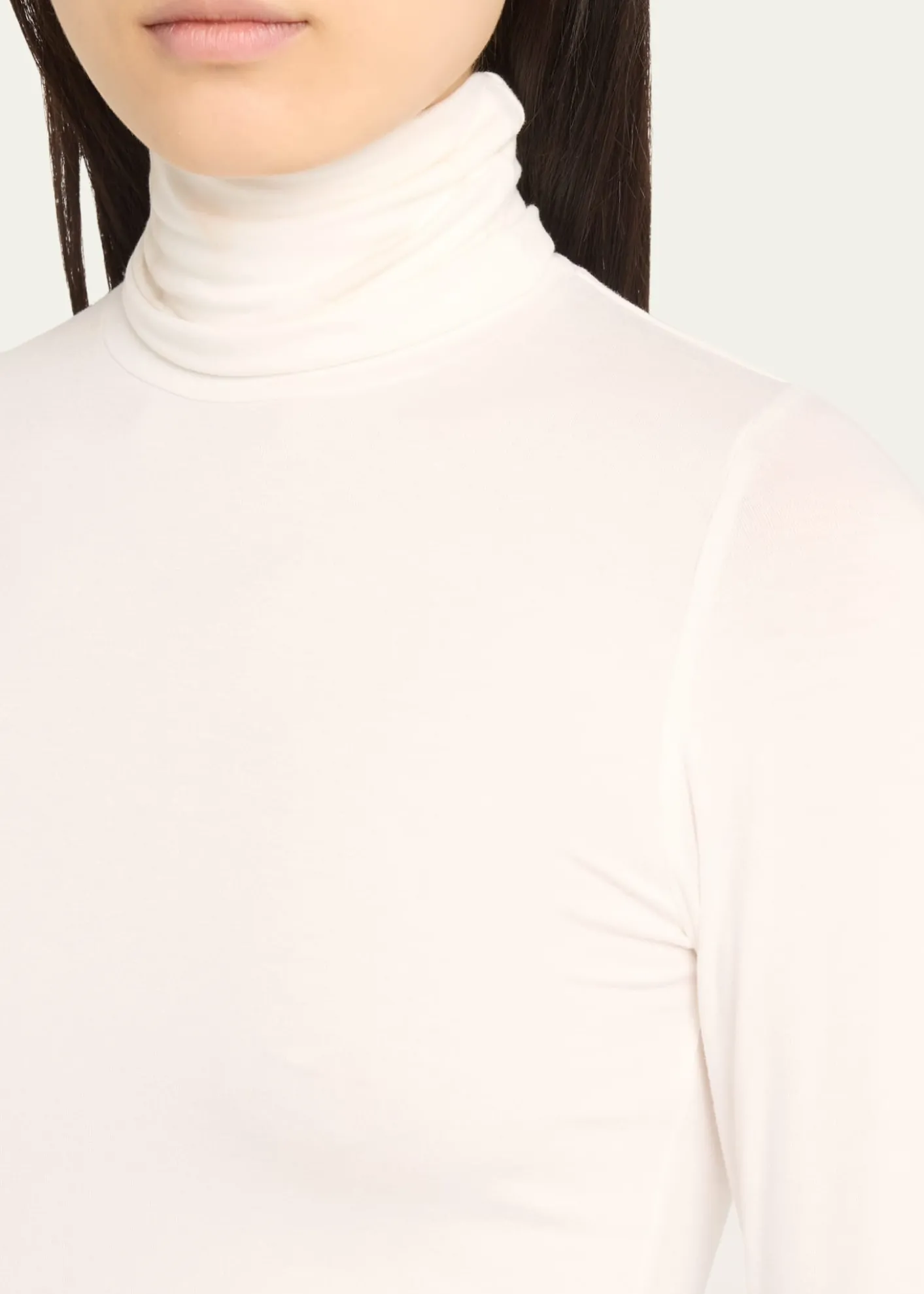 Majestic FilaturesSoft Touch Long-Sleeve Turtleneck