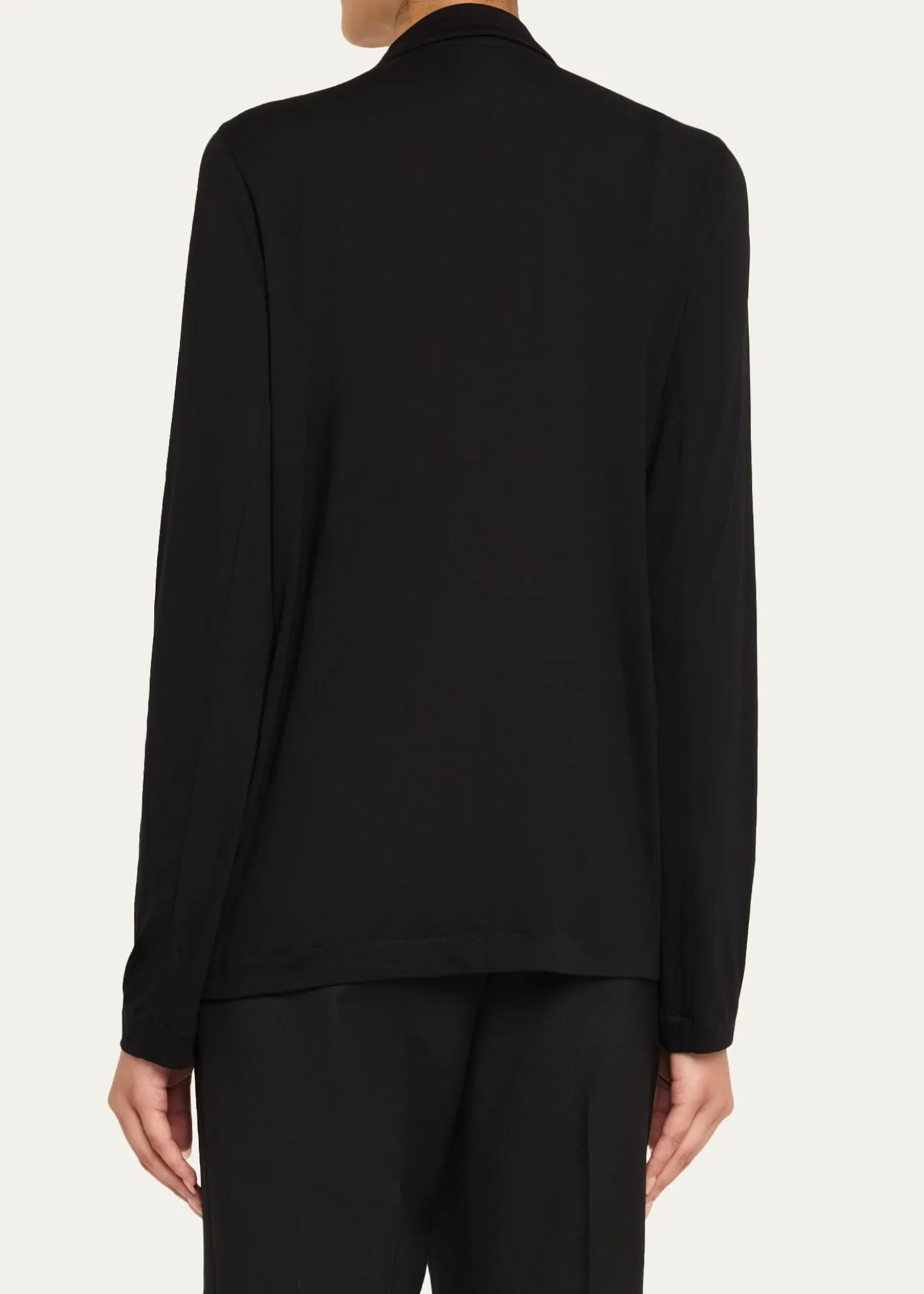Majestic FilaturesSoft Touch Single-Button Blazer