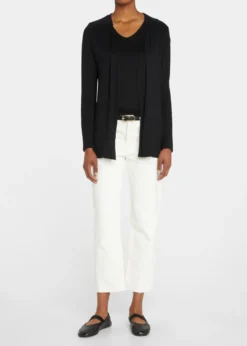 Majestic FilaturesSoft Touch Open-Front Cardigan