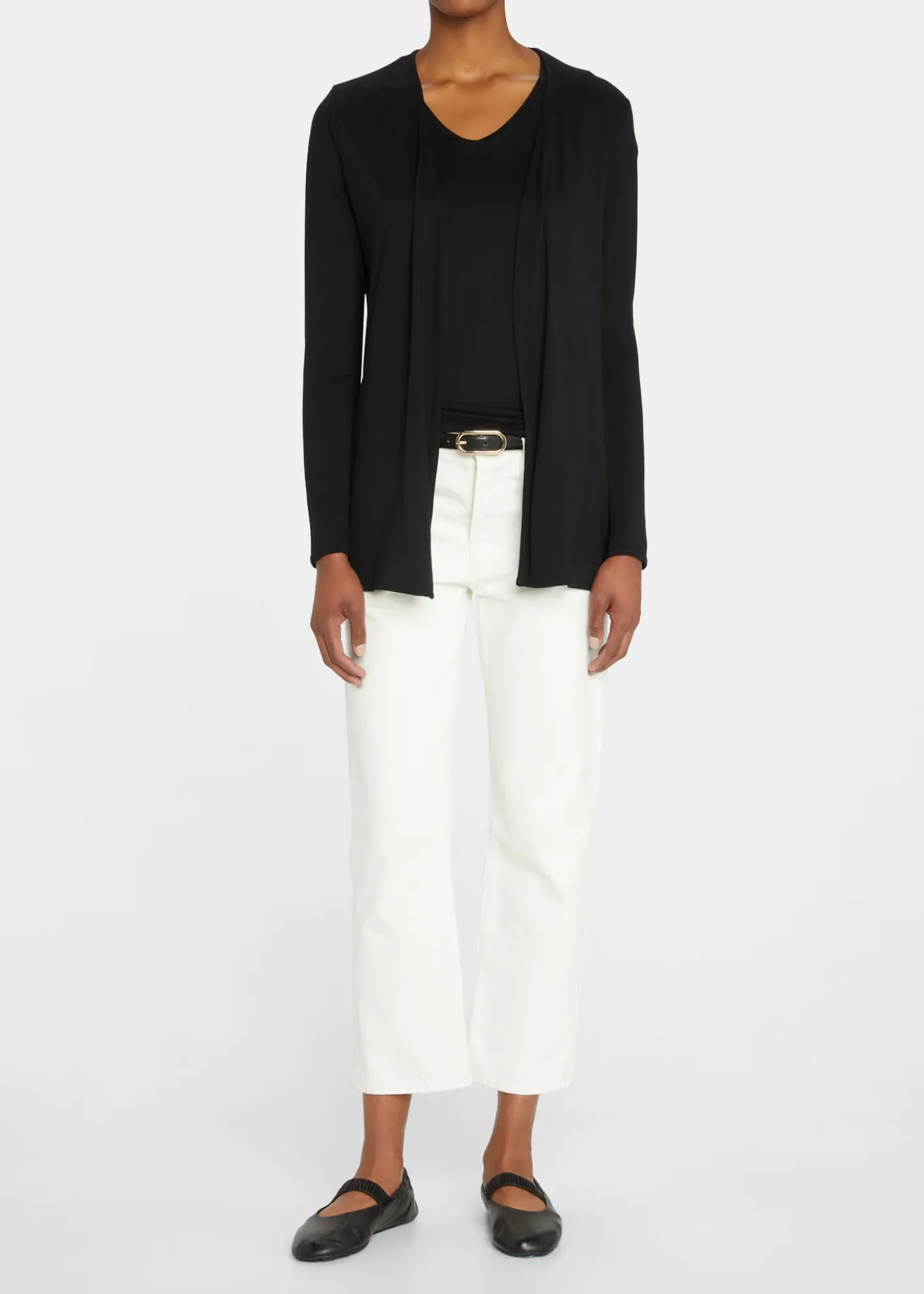 Majestic FilaturesSoft Touch Open-Front Cardigan