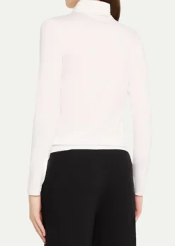 Majestic FilaturesViscose Jersey Turtleneck