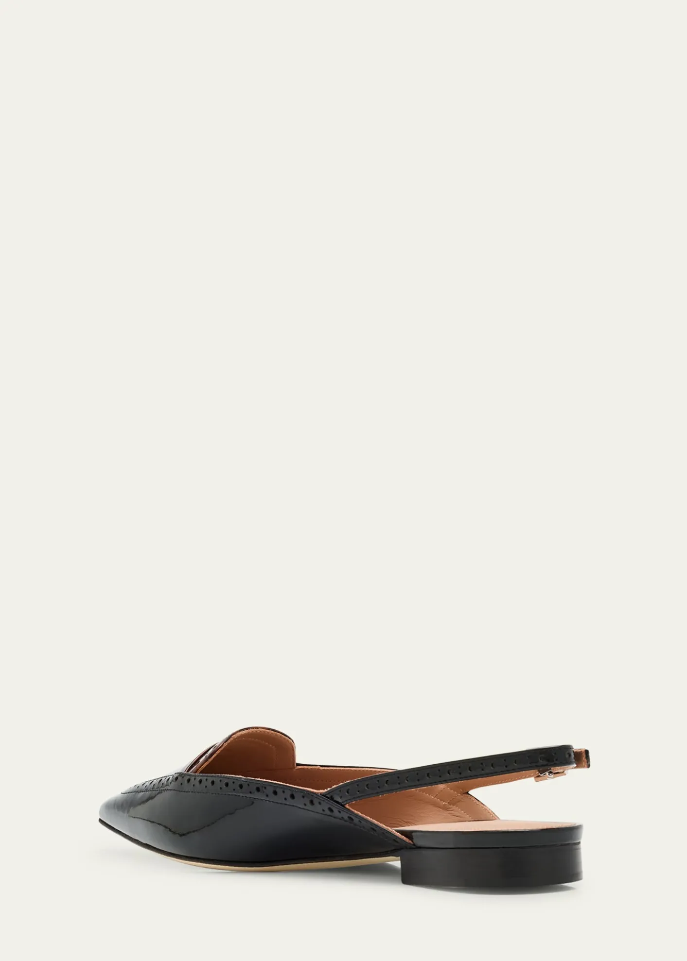 Malone SouliersLaurie Pointed-Toe Slingback Ballerina Flats