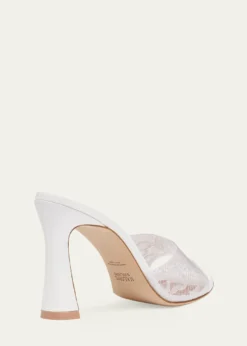 Malone Souliers90mm Roxanna Lace Mule Sandals