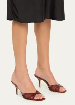 Malone SouliersPerla Mesh Leather Sandals