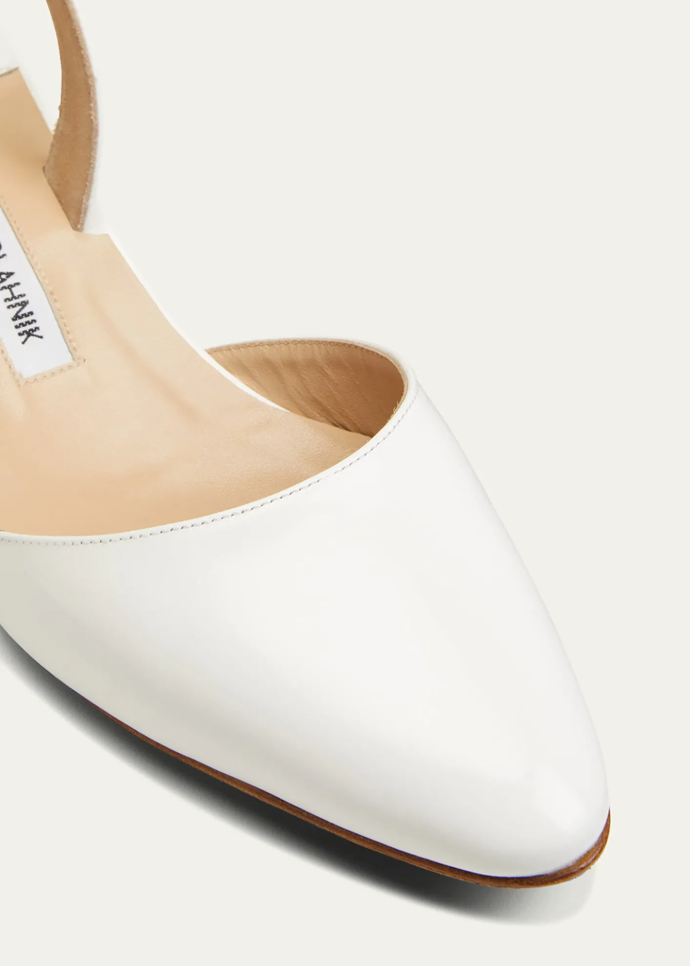 Manolo BlahnikAspro Patent Slingback Ballerina Pumps