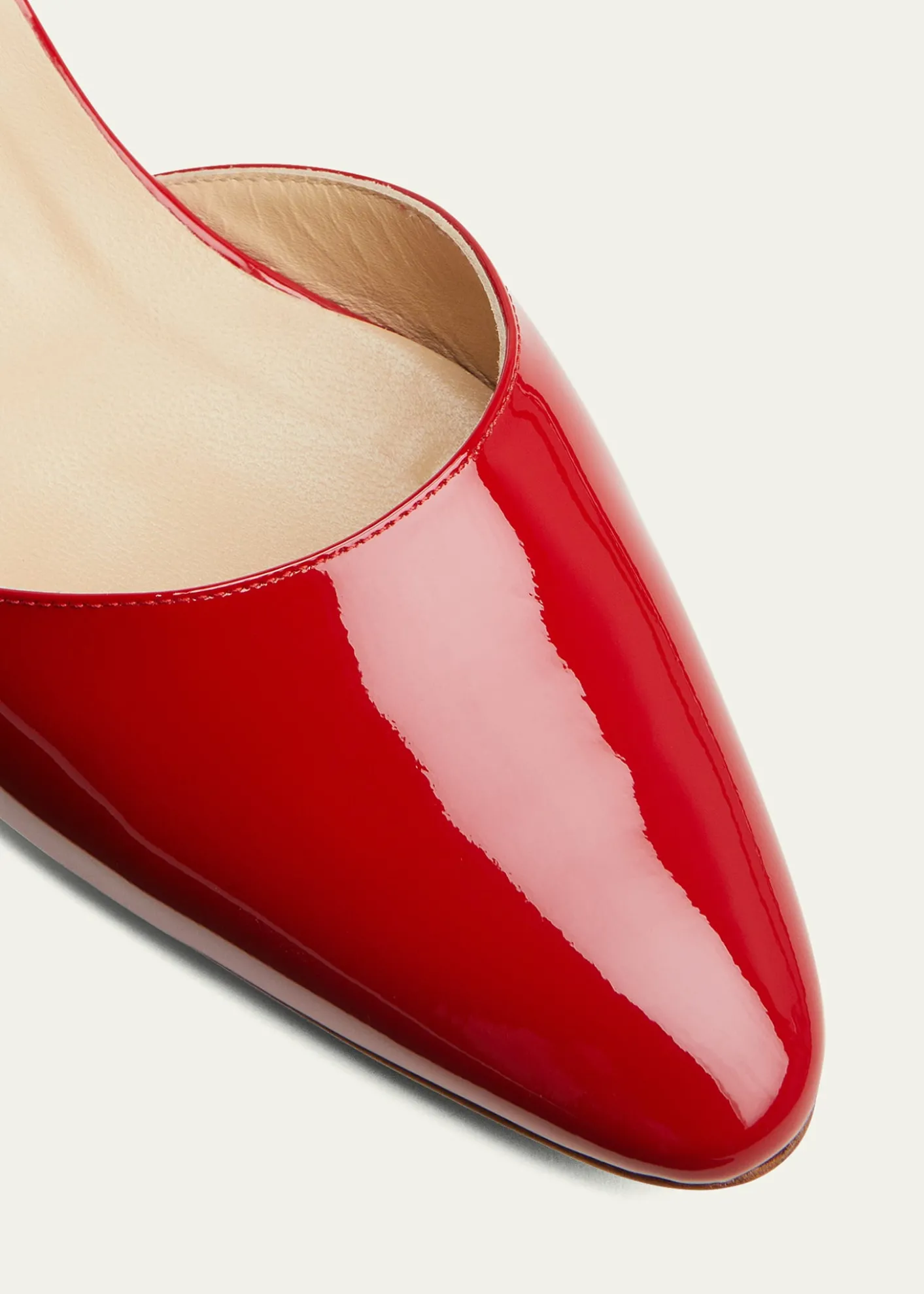 Manolo BlahnikAspro Patent Slingback Ballerina Pumps