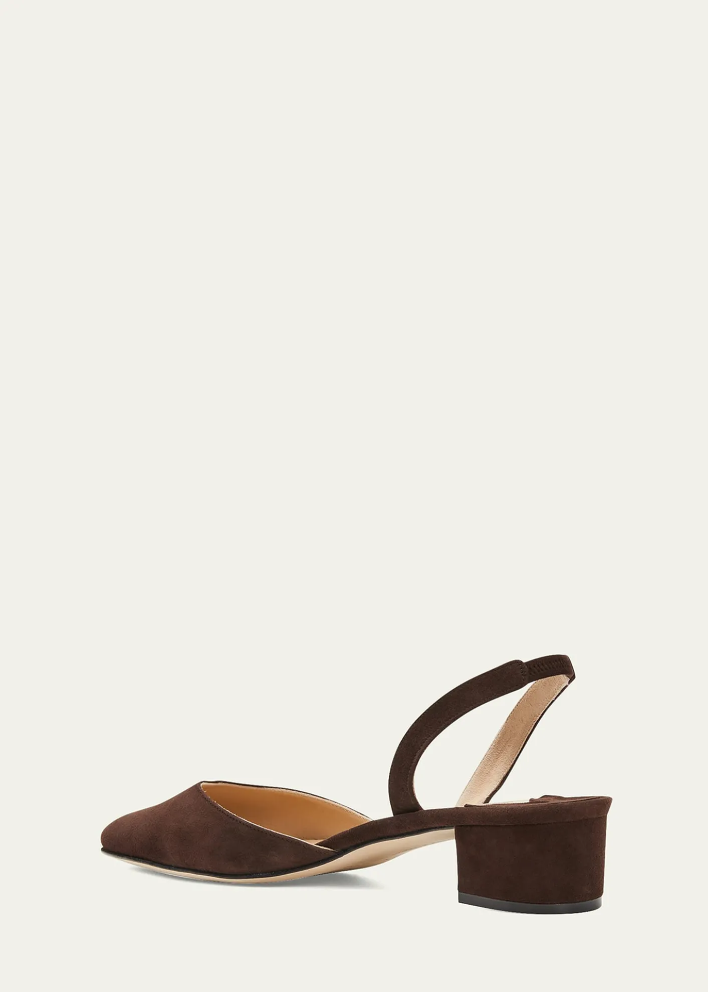 Manolo BlahnikAspro Suede Slingback Ballerina Pumps