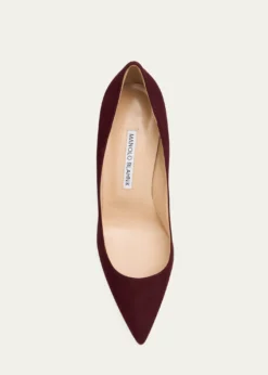 Manolo BlahnikBB Classic Suede Stiletto Pumps