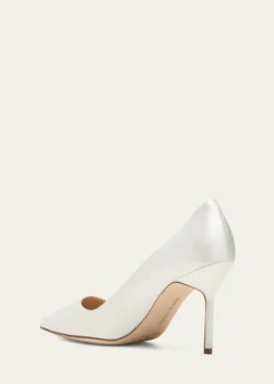 Manolo BlahnikBB 90mm Satin Pumps
