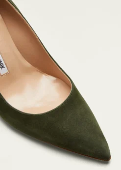 Manolo BlahnikBB 90mm Suede Stiletto Pumps